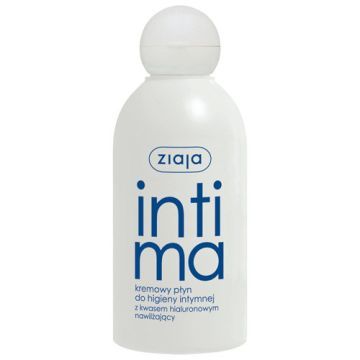 Ziaja Intima, kremowy płyn do higieny intymnej z kwasem hialuronowym, 200 ml