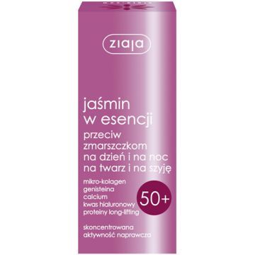 Ziaja, esencja, p/zmarszczk.,jasmin, 50+, 30 ml
