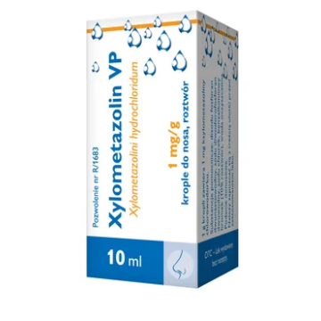 Xylometazolin VP, 0.1%, krople do nosa, 10 ml