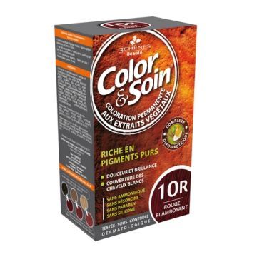 Color&Soin, farba d/wlos,intensywny czerwony (10R),135ml