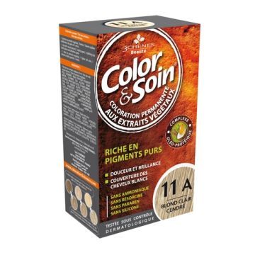 Color&Soin, farba do włosów, piaskowo-popielaty blond (11A), 135ml