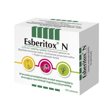 Esberitox N, 0,215 ml/tabletkę, tabletki, 100 szt.