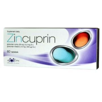 Zincuprin, tabletki, 60 szt.