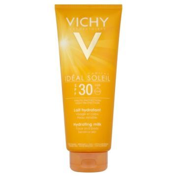 Vichy Capital Soleil, ochronne mleczko do twarzy i ciała SPF 30, 300 ml