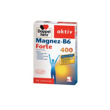 Doppelherz aktiv Magnez-B6 Forte 400, tabletki, 30 szt.