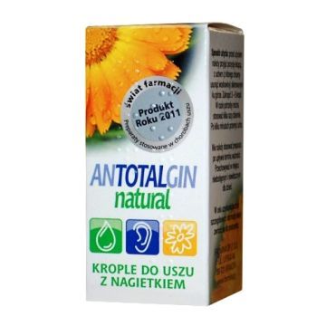 Antotalgin Natural, krople do uszu, 15 g