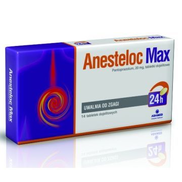 Anesteloc Max, 20 mg, tabletki dojelitowe, 14 szt.