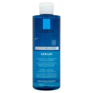 La Roche-Posay Kerium, szampon ekstremalnie delikatny, 400 ml