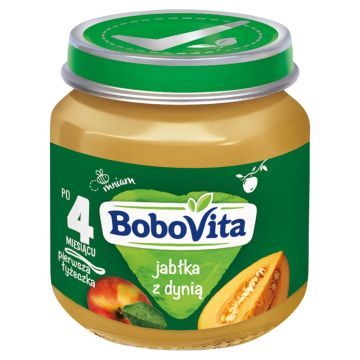 BoboVita, jablka z dynia, po 4 m-cu, 125 g