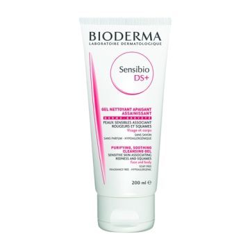 Bioderma Sensibio DS+, zel,oczyszcz.,do mycia,200ml