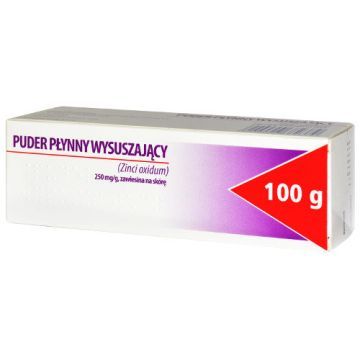 Puder płynny wysuszający, 100 g (Hasco)