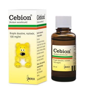 Cebion, 100 mg/ml, krople doustne, 30 ml