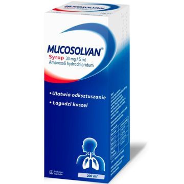 Mucosolvan, 30 mg/5 ml, syrop, 200 ml