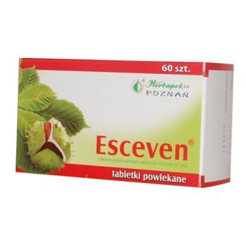 Esceven, 167 mg, tabletki powlekane, 60 szt.