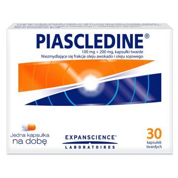 Piascledine, 100 mg + 200 mg, kapsułki twarde, 30 szt.