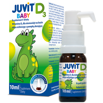 Juvit Baby D3, płyn (krople), 10 ml