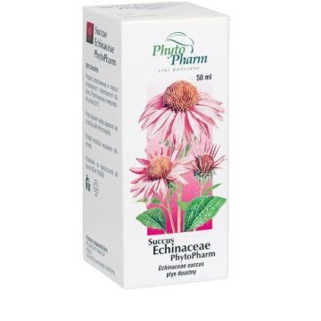 Succus Echinacae Phytopharm, (sok z jeżówki), płyn doustny, 50 ml