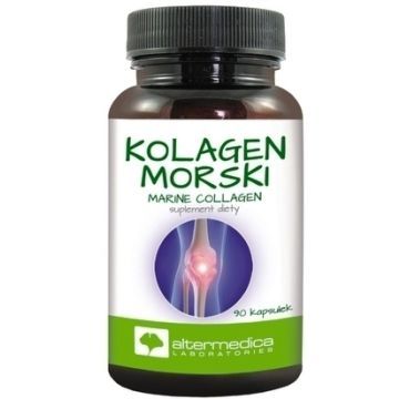 Kolagen morski, Marine Collagen, kapsułki, 90 szt. (Alter Medica)