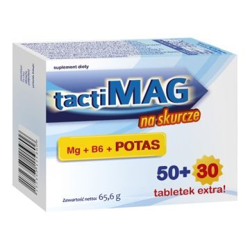 TactiMag na skurcze, tabl.powl., 80szt,blist.