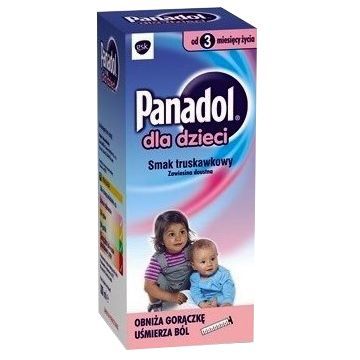 Panadol dla dzieci, (120 mg/5 ml), zawiesina doustna, 100 ml