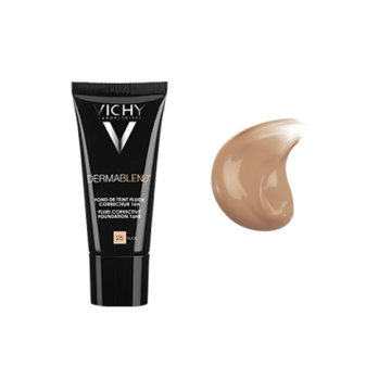 Vichy Dermablend, fluid korygujący 16 h trwałość SPF 28, 25 Nude, 30 ml