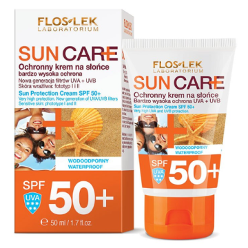 Flos-Lek Sun Care, krem,na slonce,SPF50+, 50ml