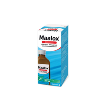 Maalox, (35 mg+40mg)/ml, zawiesina doustna, 250 ml