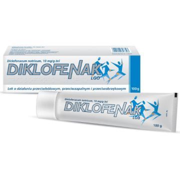 Diklofenak Perrigo, 10 mg/g, żel, 100 g