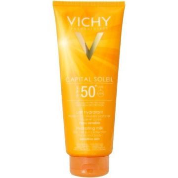 Vichy Ideal Soleil, ochronne mleczko do twarzy i ciała, SPF 50+, 300 ml