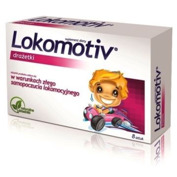 Lokomotiv, drażetki, 8 szt.