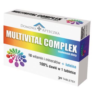 Multivital Complex, z mikroelementami, tabletki, 30 szt.