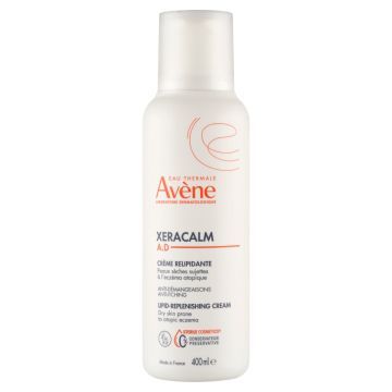 Avene Eau Thermale, krem, uzupelniajacy lipidy, 400 ml