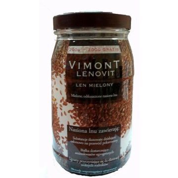 Len mielony Vimont Lenovit, 400 g (200 g+200 g)