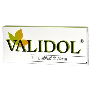 Validol, 60 mg, tabletki do ssania, 10 szt.