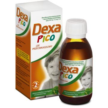 DexaPico, (1625 mg + 6,5 mg)/5ml, syrop, 115 ml 