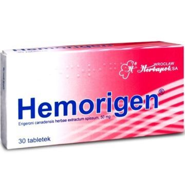 Hemorigen, 50 mg, tabletki, 30 szt.