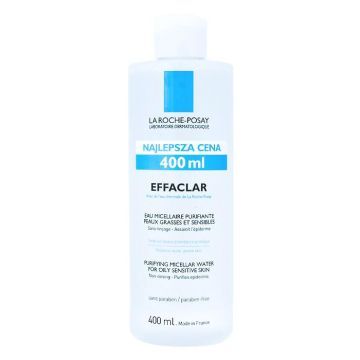 La Roche-Posay Effaclar, płyn micelarny, 400 ml