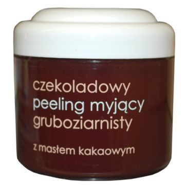 Ziaja Masło Kakaowe, czekoladowy peeling myjący, gruboziarnisty, 200 ml