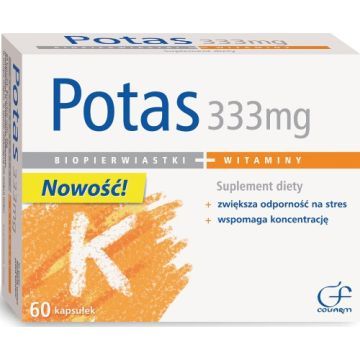 Max Potas, 333 mg, kapsułki, 60 szt. (Colfarm)