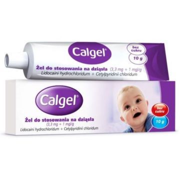 Calgel, żel do stosowania na dziąsła, 10 g (tuba)