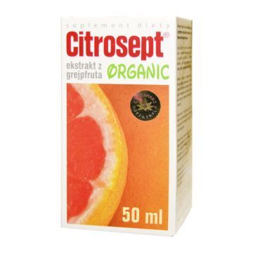 Citrosept Organic, krople, 50 ml