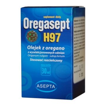 Oregasept H97, olejek, z oregano, 30 ml