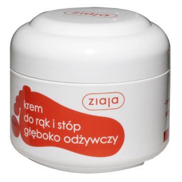 Ziaja Stopy, krem do rąk i stóp głęboko odżywczy, 50 ml