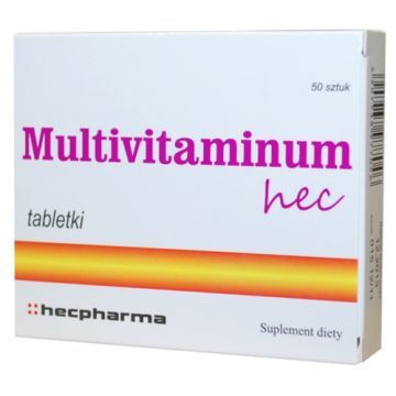 Multivitaminum hec, tabl., 50 szt