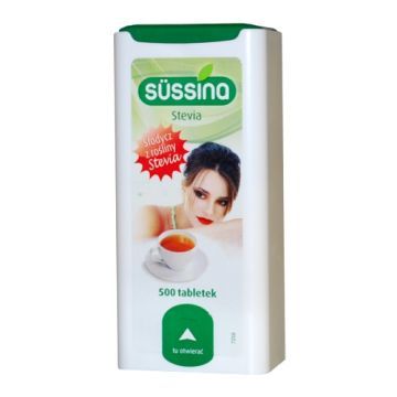 Stevia Sussina, tabl., slodzik, 500 szt