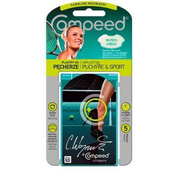 Compeed, plastry na pęcherze na piętę dla kobiet, 5 szt.