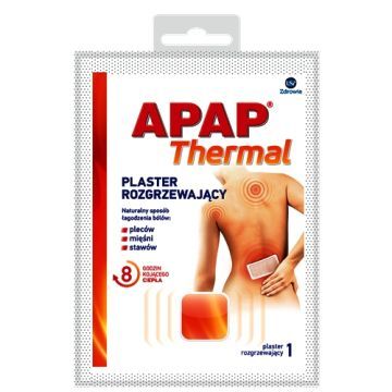 Apap Thermal, plaster rozgrzewający, 1 szt.