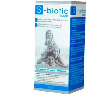 S-biotic, krople, 10 ml