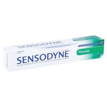 Sensodyne Fluoride, pasta z fluorem do nadwrażliwych zębów o miętowym smaku, 75 ml