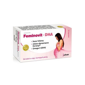 Feminovit + DHA, kapsułki miękkie, 30 szt.